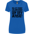 Sell My Trains? Trainspotter Trainspotting Womens Wider Cut T-Shirt Royal Blue