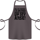 Sell My Trumpet? Funny Music Brass Cotton Apron 100% Organic Dark Grey