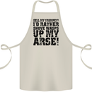 Sell My Trumpet? Funny Music Brass Cotton Apron 100% Organic Natural