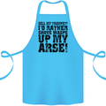 Sell My Trumpet? Funny Music Brass Cotton Apron 100% Organic Turquoise