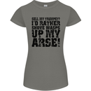 Sell My Trumpet? Funny Music Brass Womens Petite Cut T-Shirt Charcoal