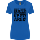 Sell My Trumpet? Funny Music Brass Womens Wider Cut T-Shirt Royal Blue