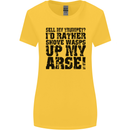 Sell My Trumpet? Funny Music Brass Womens Wider Cut T-Shirt Yellow