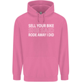Sell Your Bike Cycling Biker Motorbike Wife Mens 80% Cotton Hoodie Azelea