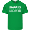 Sell Your Bike Cycling Biker Motorbike Wife Mens Cotton T-Shirt Tee Top Irish Green