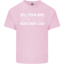 Sell Your Bike Cycling Biker Motorbike Wife Mens Cotton T-Shirt Tee Top Light Pink