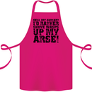 Sell my Guitar Guitarist Acoustic Funny Cotton Apron 100% Organic Pink