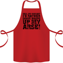 Sell my Guitar Guitarist Acoustic Funny Cotton Apron 100% Organic Red