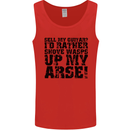Sell my Guitar Guitarist Acoustic Funny Mens Vest Tank Top Red