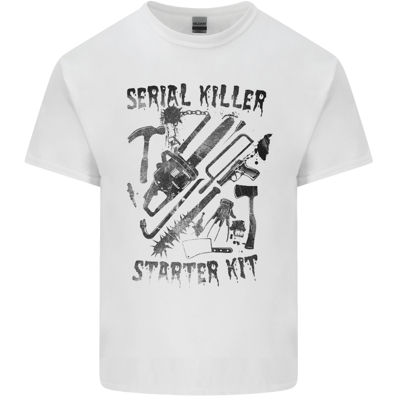 Serial Killer Starter Kit Halloween Kids T-Shirt Childrens White