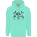 Serpent Dragon Gothic Fantasy Heavy Metal Childrens Kids Hoodie Peppermint