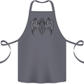 Serpent Dragon Gothic Fantasy Heavy Metal Cotton Apron 100% Organic Steel