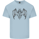 Serpent Dragon Gothic Fantasy Heavy Metal Kids T-Shirt Childrens Light Blue