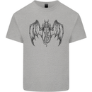 Serpent Dragon Gothic Fantasy Heavy Metal Kids T-Shirt Childrens Sports Grey