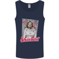 Service Secret Fashion Mens Vest Tank Top Navy Blue