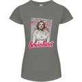 Service Secret Fashion Womens Petite Cut T-Shirt Charcoal