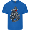 Sexy Engine Muscle Car Hot Rod Hotrod Mens Cotton T-Shirt Tee Top Royal Blue