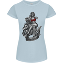 Sexy Engine Muscle Car Hot Rod Hotrod Womens Petite Cut T-Shirt Light Blue