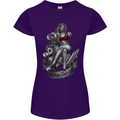 Sexy Engine Muscle Car Hot Rod Hotrod Womens Petite Cut T-Shirt Purple
