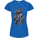 Sexy Engine Muscle Car Hot Rod Hotrod Womens Petite Cut T-Shirt Royal Blue