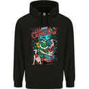 Sexy Merry Christmas Funny Christmas Mens 80% Cotton Hoodie Black