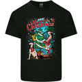 Sexy Merry Christmas Funny Christmas Mens Cotton T-Shirt Tee Top Black