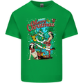 Sexy Merry Christmas Funny Christmas Mens Cotton T-Shirt Tee Top Irish Green