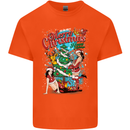 Sexy Merry Christmas Funny Christmas Mens Cotton T-Shirt Tee Top Orange