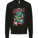 Sexy Merry Christmas Funny Christmas Mens Sweatshirt Jumper Black