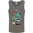 Sexy Merry Christmas Funny Christmas Mens Vest Tank Top Charcoal