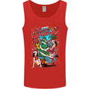 Sexy Merry Christmas Funny Christmas Mens Vest Tank Top Red