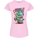 Sexy Merry Christmas Funny Christmas Womens Petite Cut T-Shirt Light Pink