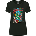 Sexy Merry Christmas Funny Christmas Womens Wider Cut T-Shirt Black