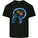 Sh!t For Bains Funny Offensive Dopey Dumb Mens Cotton T-Shirt Tee Top Black