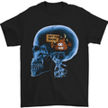 Sh!t For Bains Funny Offensive Dopey Dumb Mens T-Shirt Cotton Gildan Black