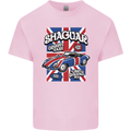 Shaguar Funny Movie Film Classic Car Mens Cotton T-Shirt Tee Top Light Pink