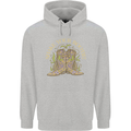 Shake Your Bootie Mardi Gras Childrens Kids Hoodie Sports Grey