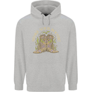 Shake Your Bootie Mardi Gras Childrens Kids Hoodie Sports Grey