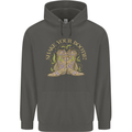 Shake Your Bootie Mardi Gras Childrens Kids Hoodie Storm Grey