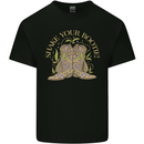 Shake Your Bootie Mardi Gras Kids T-Shirt Childrens Black