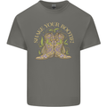 Shake Your Bootie Mardi Gras Kids T-Shirt Childrens Charcoal