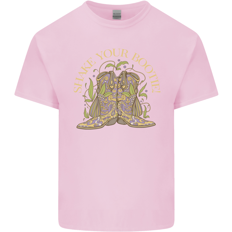 Shake Your Bootie Mardi Gras Kids T-Shirt Childrens Light Pink
