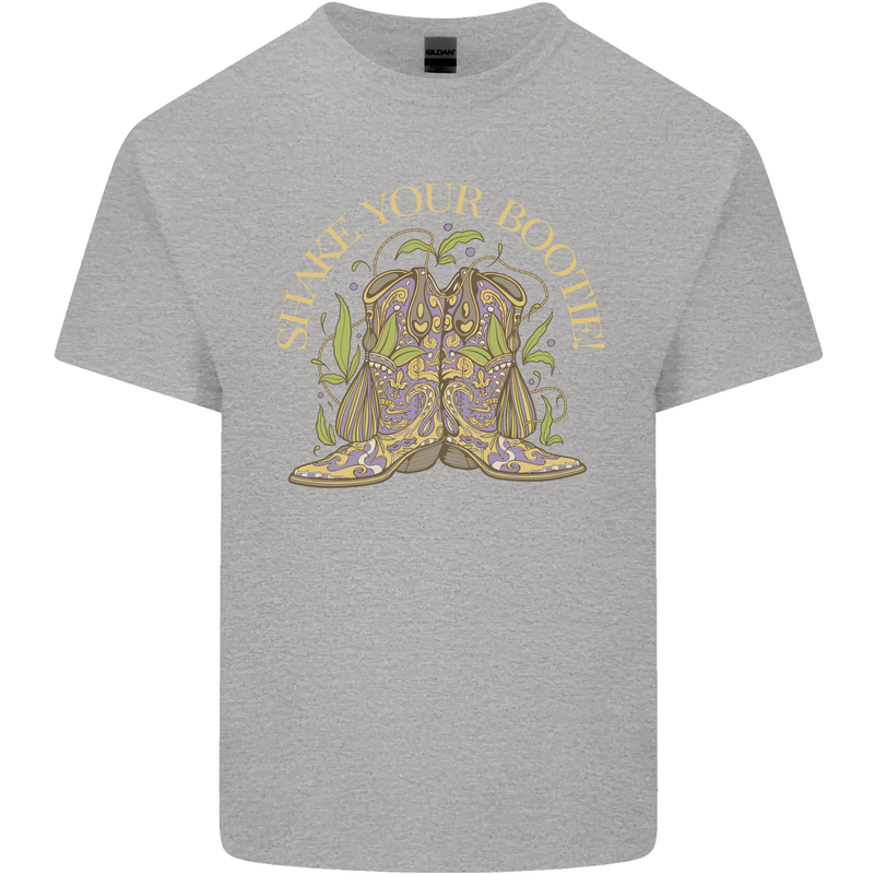 Shake Your Bootie Mardi Gras Kids T-Shirt Childrens Sports Grey