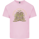 Shake Your Bootie Mardi Gras Mens Cotton T-Shirt Tee Top Light Pink