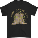 Shake Your Bootie Mardi Gras Mens T-Shirt 100% Cotton Black