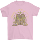 Shake Your Bootie Mardi Gras Mens T-Shirt 100% Cotton Light Pink