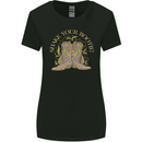 Shake Your Bootie Mardi Gras Womens Wider Cut T-Shirt Black