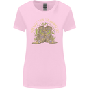 Shake Your Bootie Mardi Gras Womens Wider Cut T-Shirt Light Pink