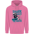 Shark Ahead Funny Diver Scuba Diving Childrens Kids Hoodie Azalea