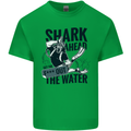 Shark Ahead Funny Scuba Diving Diver Kids T-Shirt Childrens Irish Green